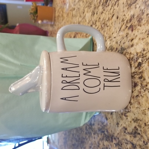 Rae Dunn Other - RAE DUNN Disney Princess A Dream Come True Castle Mug With Lid